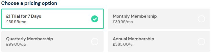 GP Pricing