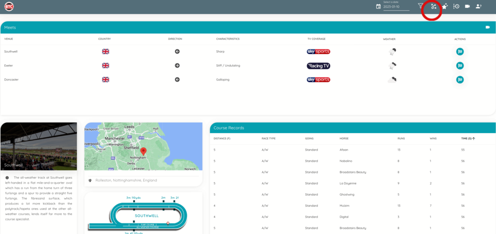 BTC Horse Stats Dashboard